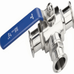 Válvula esférica 3 vías sanitaria - Imagen 2