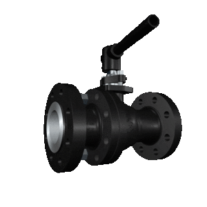 Válvula de bola flotante de acero forjado