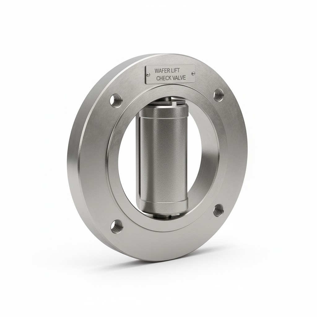 Válvula de retención de elevación tipo oblea
